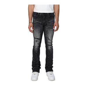 Smoke Rise Jeans All Rhinestone Mens JP25536
